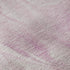 8' Pink And Ivory Abstract Washable Round Rug With UV Protection