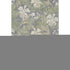 5' X 8' Gray Green And Beige Floral Washable Area Rug With UV Protection
