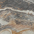 9' X 12' Silver Gray And Copper Abstract Washable Area Rug With UV Protection