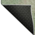 8' X 10' Artichoke Green And Eggplant Abstract Washable Area Rug With UV Protection