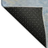 8' X 10' Denim Blue Ivory And Beige Abstract Washable Area Rug With UV Protection