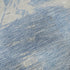 9' X 12' Denim Blue Ivory And Beige Abstract Washable Area Rug With UV Protection
