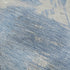 9' X 12' Denim Blue Ivory And Beige Abstract Washable Area Rug With UV Protection