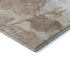 8' X 10' Rust Gray And Ivory Abstract Washable Area Rug With UV Protection