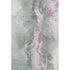 8' X 10' Sage Mauve And Ivory Abstract Washable Area Rug With UV Protection