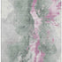 8' X 10' Sage Mauve And Ivory Abstract Washable Area Rug With UV Protection
