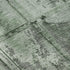 9' X 12' Green And Gray Striped Washable Area Rug With UV Protection