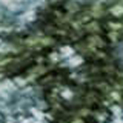 5' X 8' Blue Gold And Ivory Abstract Washable Area Rug With UV Protection