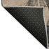 5' X 8' Rust And Charcoal Animal Print Washable Area Rug With UV Protection