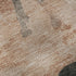 5' X 8' Rust And Charcoal Animal Print Washable Area Rug With UV Protection
