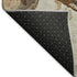5' X 8' Beige Ivory And Gray Animal Print Washable Area Rug With UV Protection