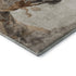 5' X 8' Beige Ivory And Gray Animal Print Washable Area Rug With UV Protection
