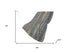 50" X 70" Brown And Blue Striped Polyester Woven Plush Throw Blanket