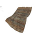 50" X 70" Brown And Blue Abstract Polyester Woven Plush Throw Blanket