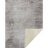 50" X 70" Coffee And Beige Abstract Microfiber Plush Throw Blanket