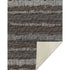 50" X 70" Brown And Beige Abstract Microfiber Plush Throw Blanket