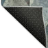 9' X 12' Denim Blue Blush And Ivory Geometric Washable Area Rug With UV Protection