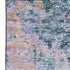 8' X 10' Blue And Lavender Abstract Washable Area Rug With UV Protection