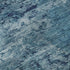 8' X 10' Denim Blue And Ivory Abstract Washable Area Rug With UV Protection