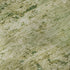 8' X 10' Fern Green And Gold Abstract Washable Area Rug With UV Protection
