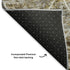 5' X 8' Brown Gold And Ivory Geometric Washable Area Rug With UV Protection