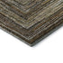 5' X 8' Brown Beige And Gold Geometric Washable Area Rug With UV Protection