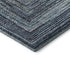 5' X 8' Blue And Gray Geometric Washable Area Rug With UV Protection