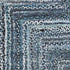 5' X 8' Blue And Gray Geometric Washable Area Rug With UV Protection