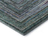 8' X 10' Teal And Brown Geometric Washable Area Rug With UV Protection