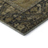 5' X 8' Brown And Charcoal Oriental Washable Area Rug With UV Protection