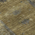 5' X 8' Brown And Charcoal Oriental Washable Area Rug With UV Protection