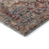 8' X 10' Copper Gray And Ivory Oriental Washable Area Rug With UV Protection