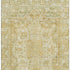8' X 10' Tan Gold And Ivory Oriental Washable Area Rug With UV Protection