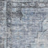 5' X 8' Blue And Gray Oriental Washable Area Rug With UV Protection