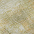 5' X 8' Gold And Ivory Oriental Washable Area Rug With UV Protection