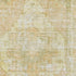 5' X 8' Gold And Ivory Oriental Washable Area Rug With UV Protection