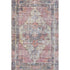 8' X 10' Rust Gray And Gold Oriental Washable Area Rug With UV Protection