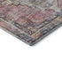 8' X 10' Rust Gray And Gold Oriental Washable Area Rug With UV Protection