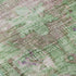 9' X 12' Artichoke Green Lavender And Teal Oriental Washable Area Rug With UV Protection