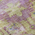 5' X 8' Lime Green Purple And Beige Oriental Washable Area Rug With UV Protection