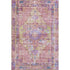 9' X 12' Pink Purple And Blue Oriental Washable Area Rug With UV Protection