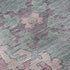 8' X 10' Gold Pink And Teal Oriental Washable Area Rug With UV Protection