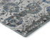 8' X 10' Ivory Blue And Gray Oriental Washable Area Rug With UV Protection