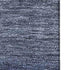 8' X 10' Blue And Sky Blue Striped Washable Area Rug With UV Protection