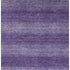 5' X 8' Purple And Lavender Striped Washable Area Rug With UV Protection