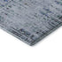 5' X 8' Blue Green And Charcoal Oriental Washable Area Rug With UV Protection