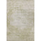 8' X 10' Beige And Ivory Abstract Washable Area Rug With UV Protection