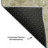8' X 10' Beige And Ivory Abstract Washable Area Rug With UV Protection