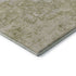 8' X 10' Beige And Ivory Abstract Washable Area Rug With UV Protection