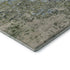 8' X 10' Blue Green And Beige Abstract Washable Area Rug With UV Protection